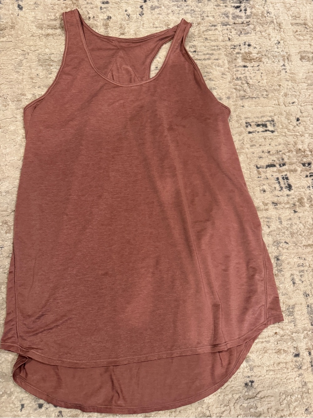 lululemon athletica Mauve Rusty Rose Racerback Tank